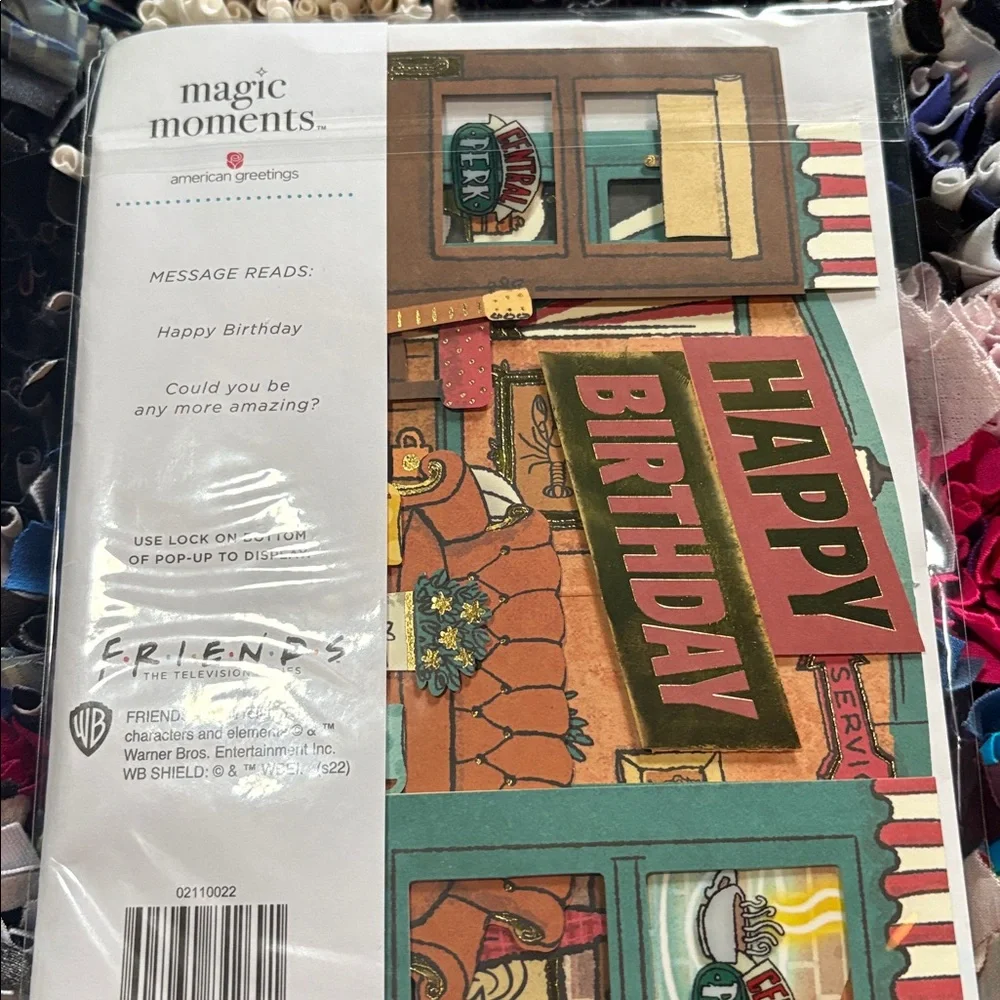 🆕American Greetings-Magic Moments ‘Friends’ Pop Up Card